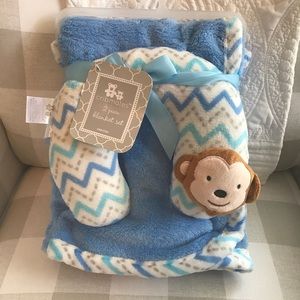 Cribmates 2 Piece Baby Blanket Set